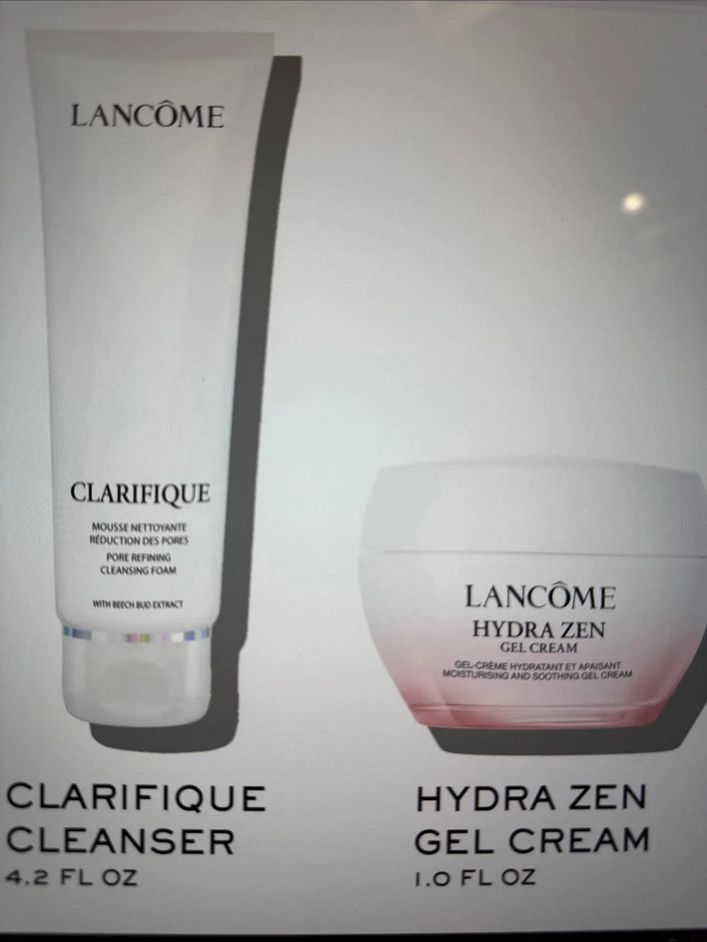 Lancôme 2-Pc. Clarifique and Hydra Zen Essential Care Regimen Set